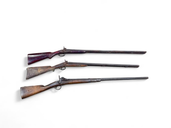 3  Black Powder Muzzleloader Shotguns