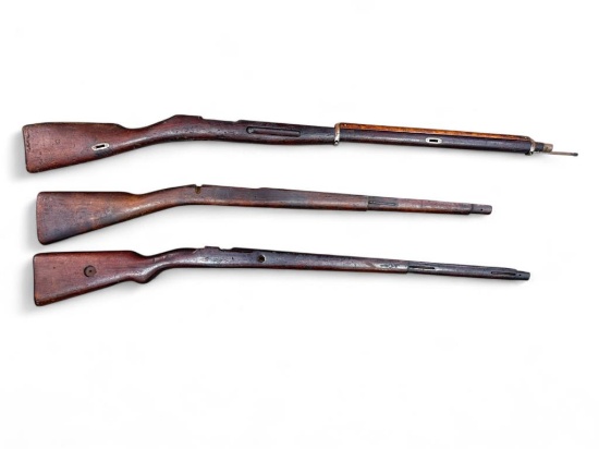 3- Wood  Primitive Gun Stocks