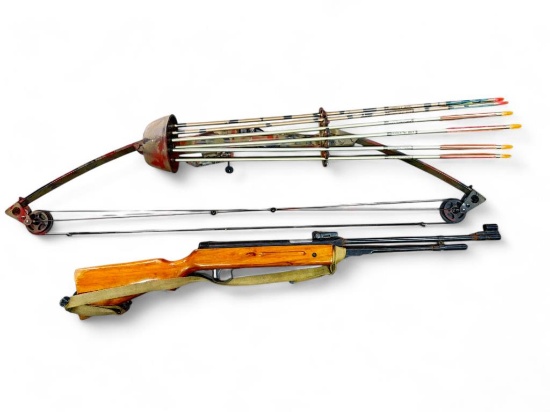 1- BB Gun: 1-Bow with Arrows