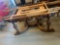 Vintage Wood Dining Table, Frame Only