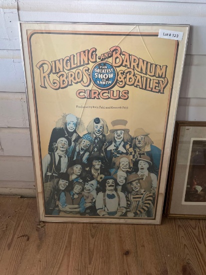 Framed ?Greatest Show On Earth? Picture