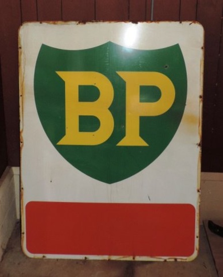 BP Gas Station Pole Sign