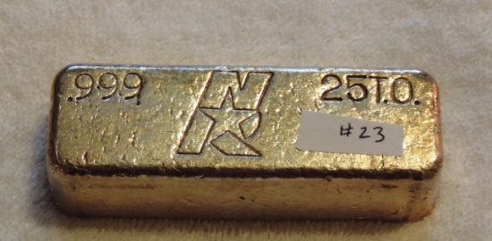 25 oz. Silver Bar