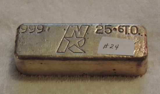 25 oz. Silver Bar