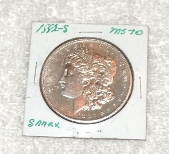 1882-S Morgan Silver Dollar