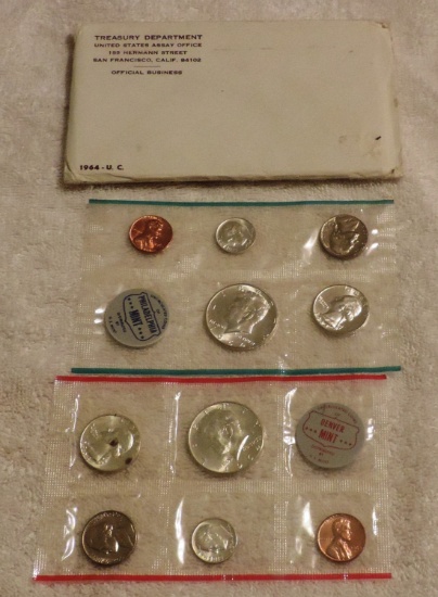 1964 US Silver Mint Set