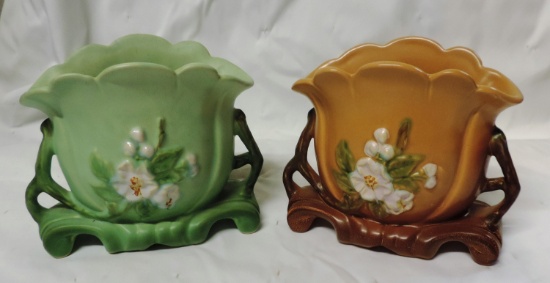 (2) Original Weller Vases