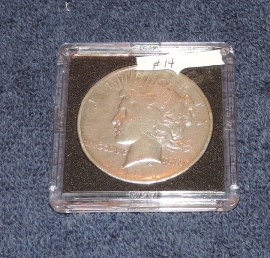 Key Date 1921 Peace Silver Dollar