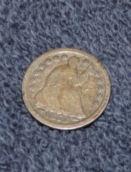 1853 Silver US Half Dime