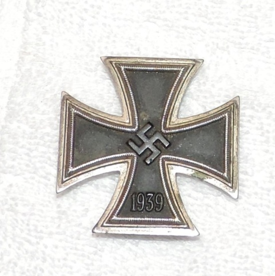 1939 WW II Nazi German Sterling Silver Iron Cross