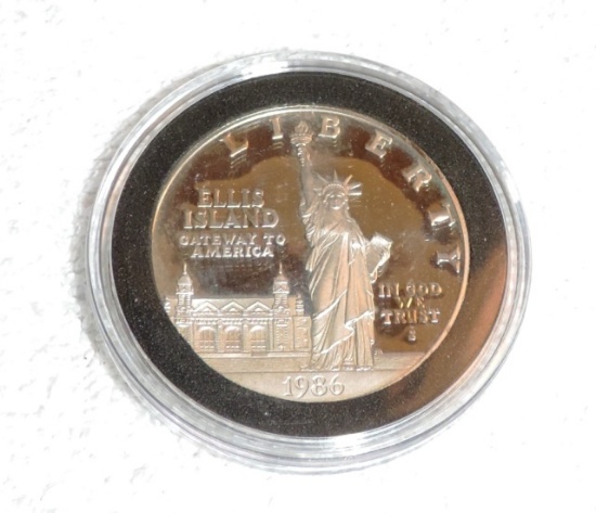 1986 Ellis Island 1 Dollar Commemorative