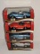 4 Revell Die Cast Corvette Cars