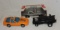 3 Vintage 1980's Plastic  Corvette Toy Cars