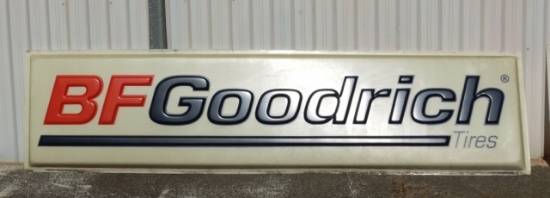 12 Foot BF Goodrich Plastic Sign