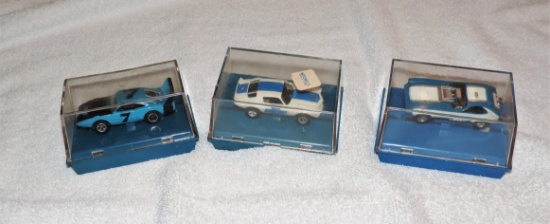 (3) Original Slot Cars in original Packaging