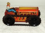 Antique Tin Marx Wind Up Tractor