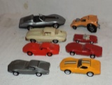 Lot of 8 Model Corvettes