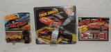 3 Vintage Toy Action Cars on Original Cards