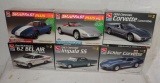 Collection Of 6 Model Car Kits