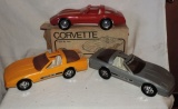 3 Gay Toys Inc. Corvettes