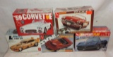 5 AMT Corvette Model Kits