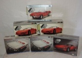 6 Testers Corvette Model Kits