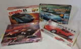 4 Model Car Kits