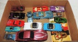Lot Of 15 Miscellaneous Metal Corvette Toys