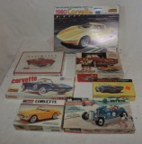 Lot Of 7 Misc. Model Kits In Boxes