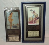 Lot Of 2 Sinclair Gas Calendars