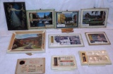 Great Lot Of 10 Advertising Desk & Wall Thermometers