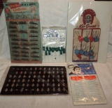 5 Pc. Tray Lot Novelty Store Merchandise Packages