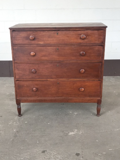 1810 Sheraton Winston Salem Four Drawer Chest