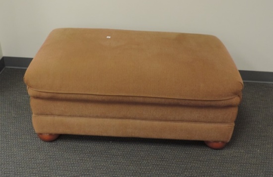 Rust Color Cloth Ottoman By Lazy Boy