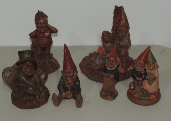 Lot Of 6 Tom Clark Gnomes