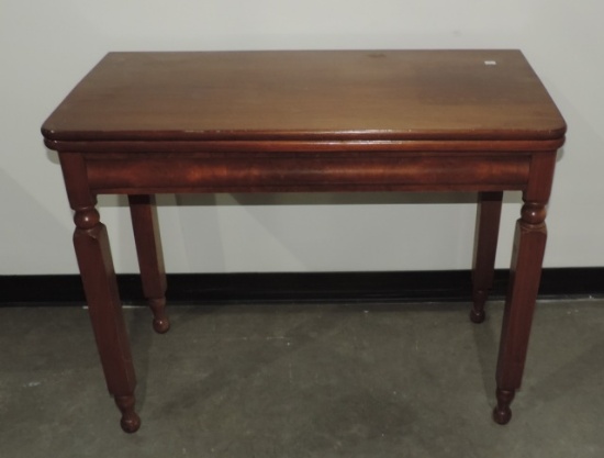 Antique Walnut Game Table