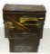 Lot Of 2 Metal Ammo Boxes