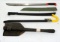 5 Piece Tool Lot Military Shovel