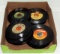 Tray Lot 56 Vintage 45 Records