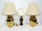 Lot Of 3 Brass Table Lamps