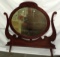 Antique Oak Mirror For Dresser