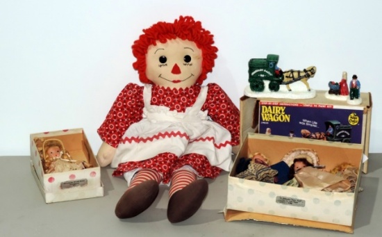 5 Piece Lot Of Vintage Dolls