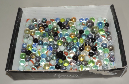 Tray Lot Marbles