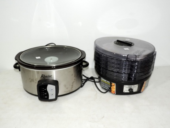 Rancher Crock Pot & Waring Pro Dehydrator