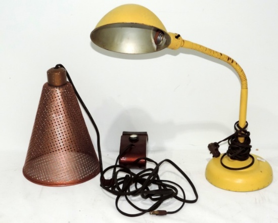 Lot Of 2 Mid Century Lamps