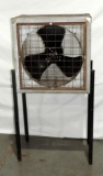 GE Shop Fan On Stand