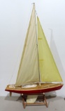 Large Pond Sailboat