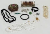 Vintage Costume Jewelry Dresser Lot