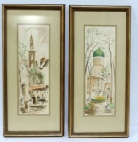 Lot Of 2 Color Prints By Marma