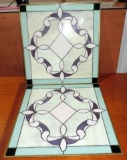 2 Stain Glass Windows